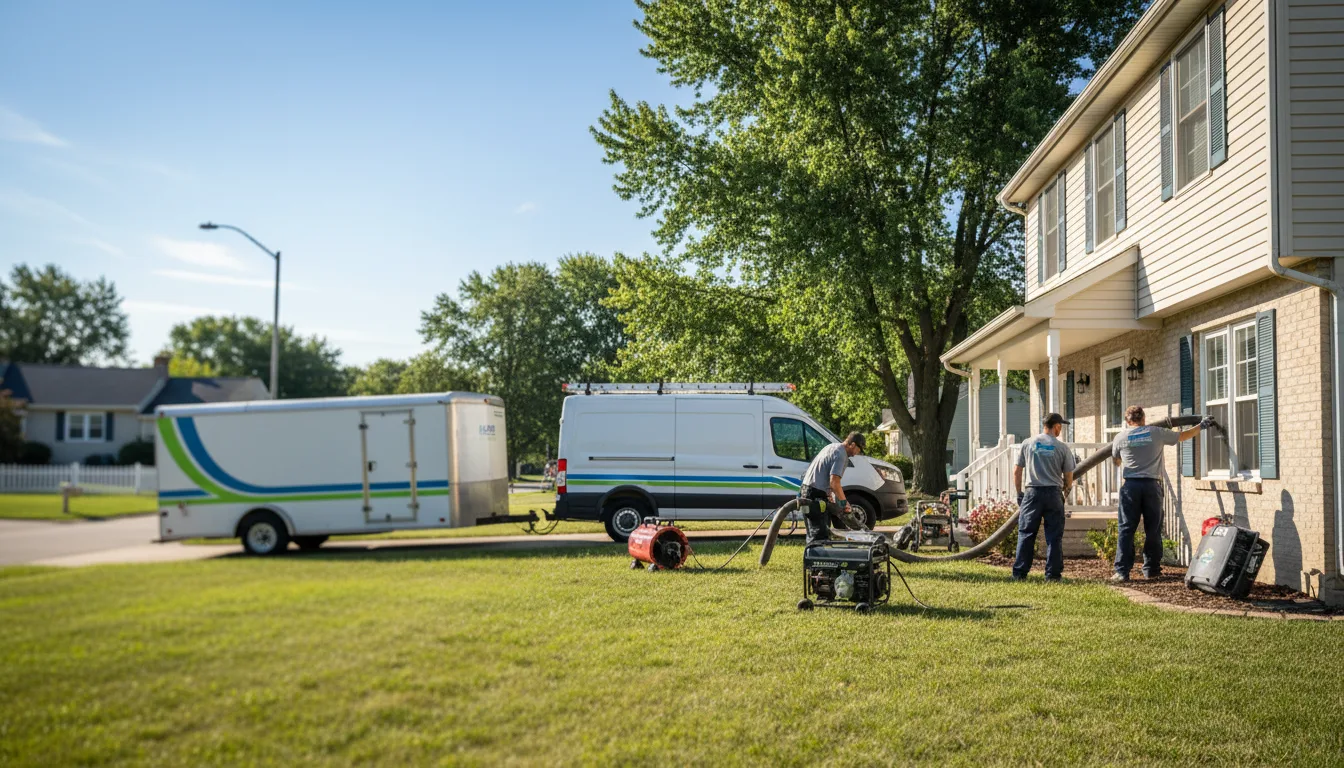 Flooded Basement Restoration And Cleanup With Repair in Kemmerer, WY near me
